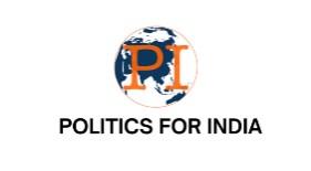 POLITICS FOR INDIA [with the device of PI] logo