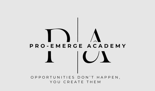 PRO EMERGE ACADEMY logo