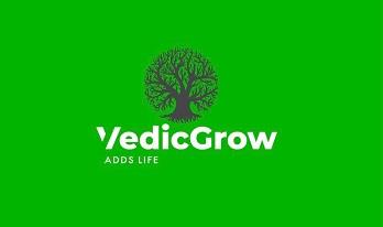 VedicGrow ADDS LIFE logo