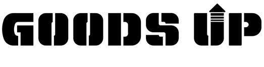 GOODS UP WORDS IN DESIGNED DEVICE FORM logo