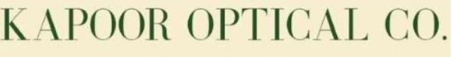 KAPOOR OPTICAL CO. logo