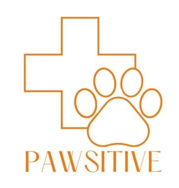 PAWSITIVE (Logo) logo
