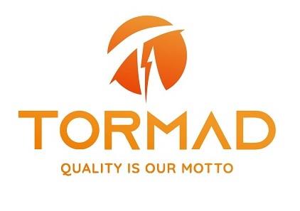 TORMAD WITH DEVICE OF "T" logo
