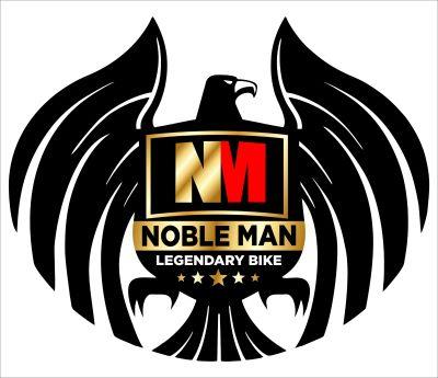 NM NOBLE MAN AND DEVICE logo