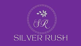 SILVER RUSH WITH DEVICE OF SR logo