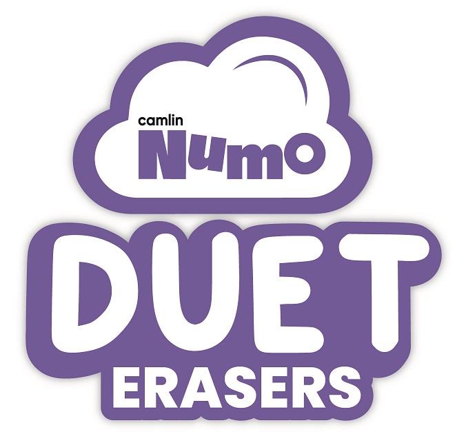 Camlin Numo DUET ERASERS logo