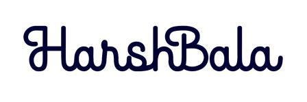 HarshBala logo
