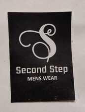 SECOND STEP MENS WEAR logo