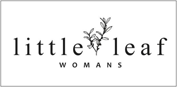 little leaf "WOMANS" logo