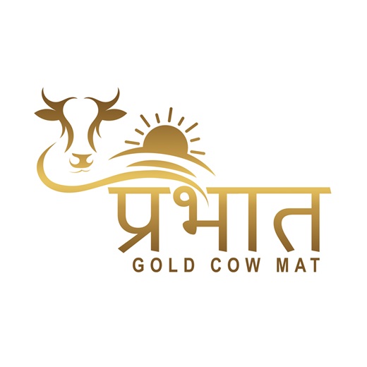 PRABHAT GOLD COW MAT logo