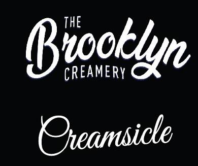 The Brooklyn Creamery Creamsicle logo