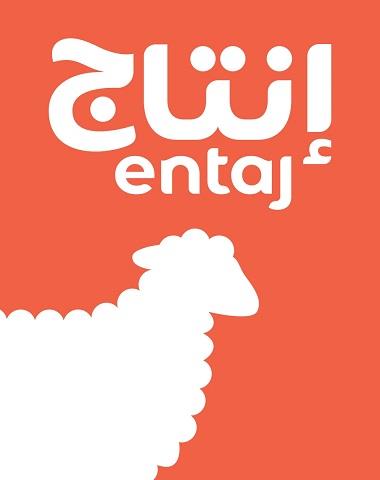 Entaj (logo) (in orange color) logo