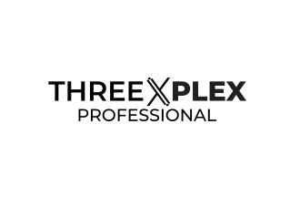THREE X PLEX PROFESSIONAL logo