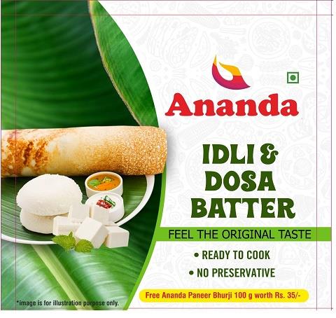 ANANDA IDLI & DOSA BATTER logo