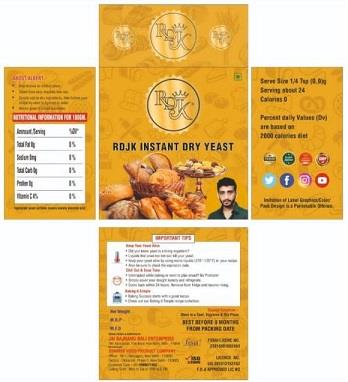 RDJK INSTANT DRY YEAST logo
