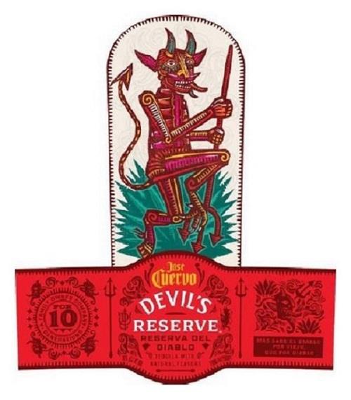DEVIL WITH TEXT JOSE CUERVO DEVIL'S RESERVE logo