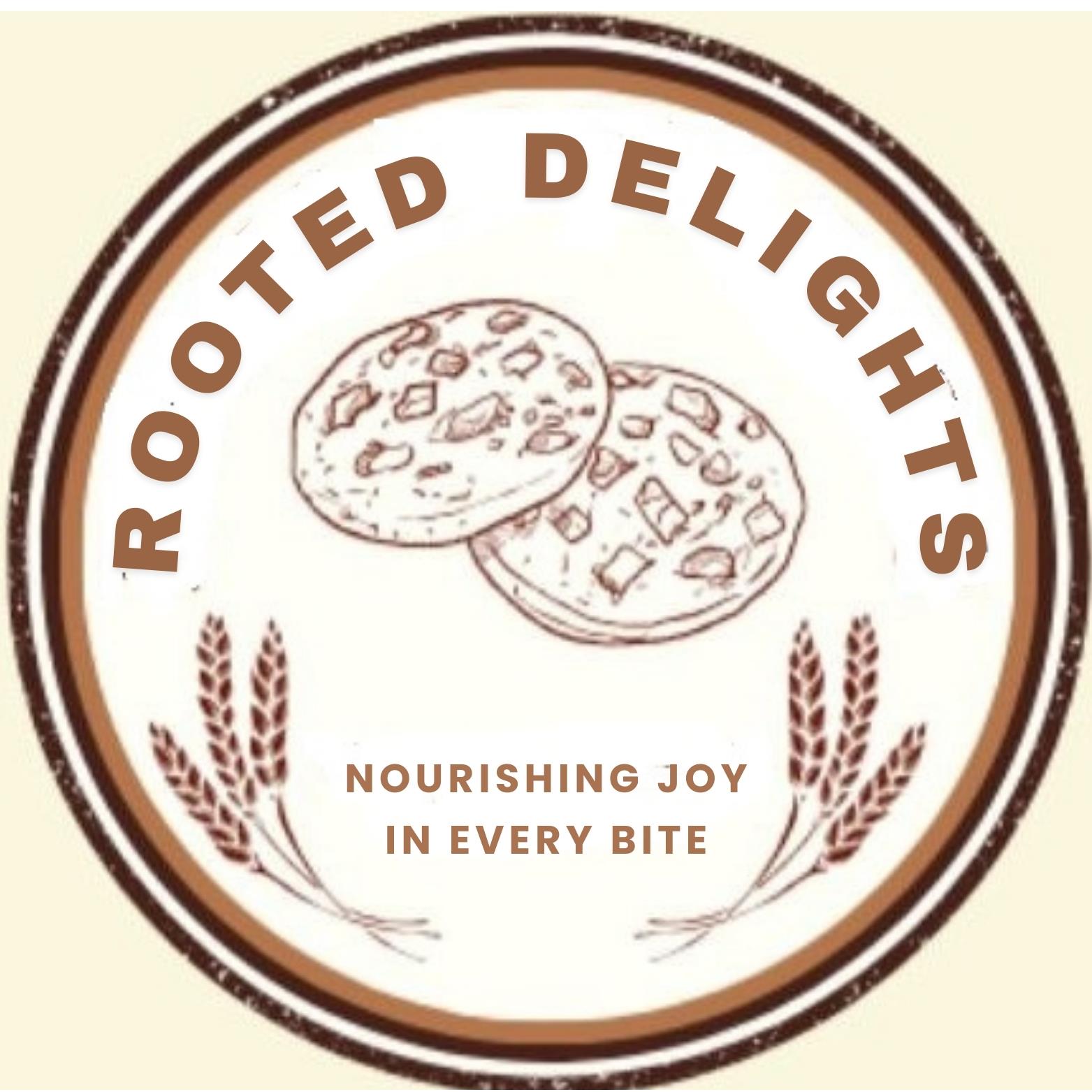 ROOTED DELIGHTS logo