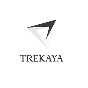 Trekaya (With Device) logo
