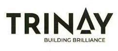 TRINAY BUILDING BRILLIANCE logo