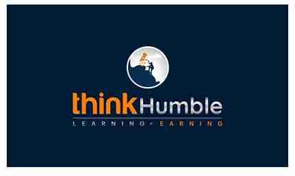 thinkHumble Learning = Earning logo