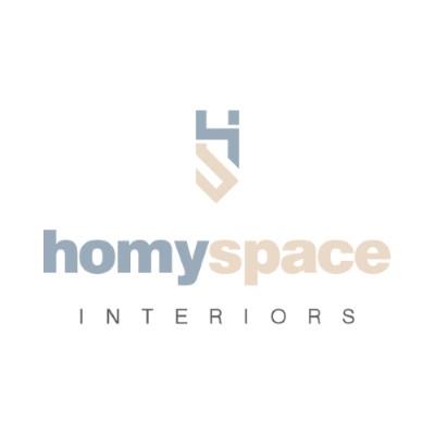 HS HOMYSPACE INTERIORS logo