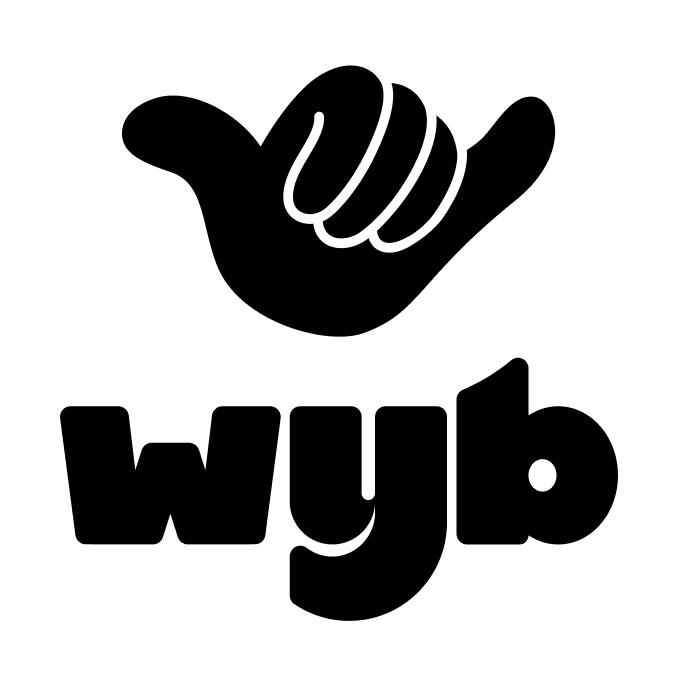 Trademark ‘wyb’ with distinctive logo logo