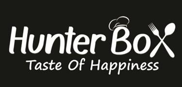 HUNTER BOX - TASTE OF HAPPINESS logo