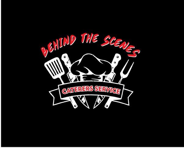 BEHIND THE SCENES CATERERS SERVICE logo