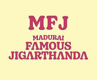 MFJ MADURAI FAMOUS JIGARTHANDA logo