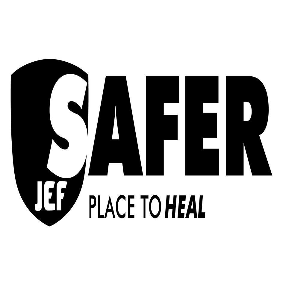 JEF SAFER PLACE TO HEAL logo