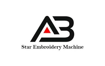 AB STAR EMBROIDERY MACHINE logo