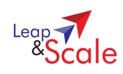 Leap & Scale logo
