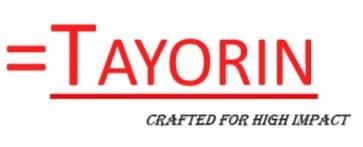=TAYORIN : CRAFTED FOR HIGH IMPACT logo