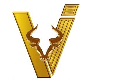 Device of V logo