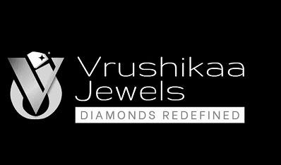 Vrushikaa Jewels-DIAMONDS REDEFINED logo