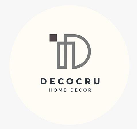 D; DECOCRU; HOME DECOR logo