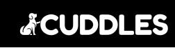 CUDDLES with Device of Dog logo