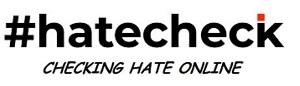 HATECHECK ; CHECKING HATE ONLINE logo