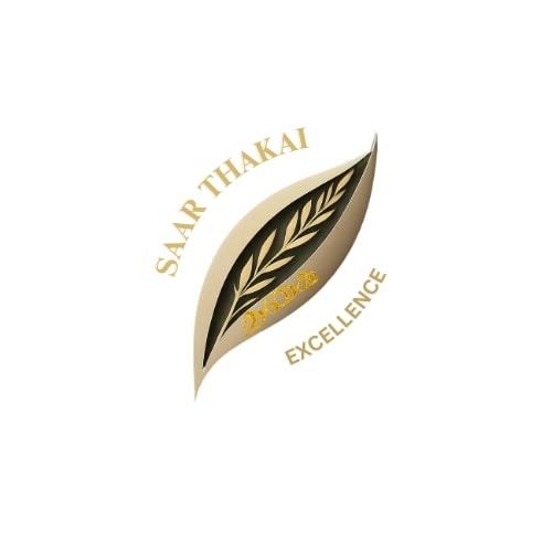 SAAR THAKAI – EXCELLENCE with device of THAGAI mentioned in tamil language logo