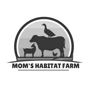 Mom's Habitat Farm (With Device) logo