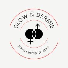 GLOW N DERMIE FROM CROWN TO SOLE logo