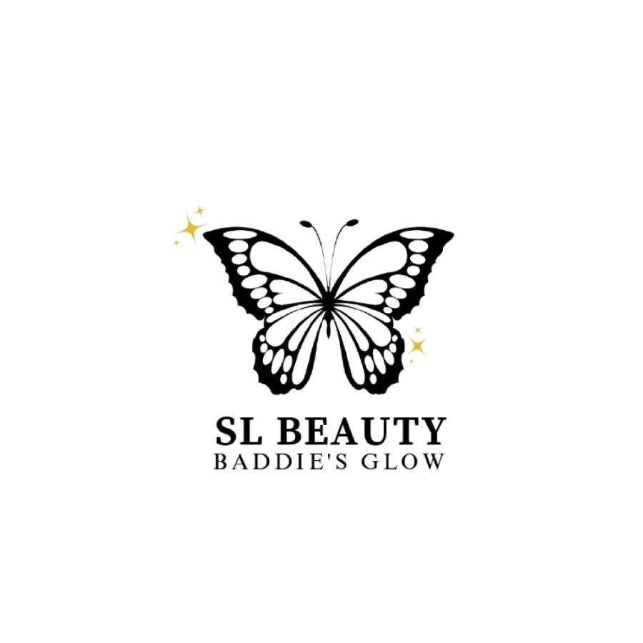 SL BEAUTY BADDIE'S GLOW logo