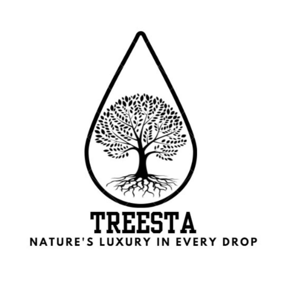 TREESTA - NATURE'S LUXURY IN EVERY DROP logo