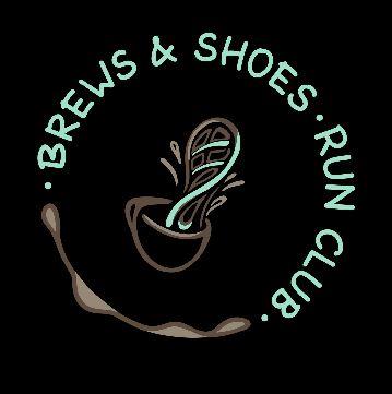 BREWS & SHOES. RUN CLUB. logo