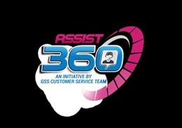 ASSIST 360 AN INITIATIVE BY GSS CUSTOMER SERVICE TEAM logo
