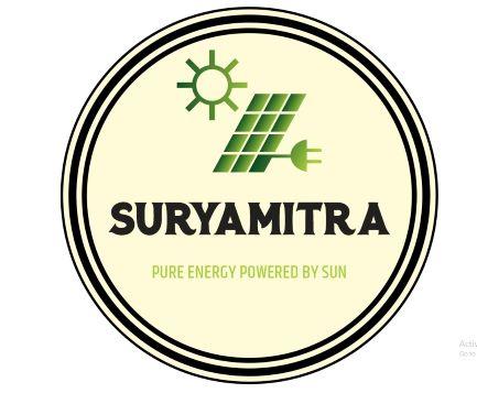 SURYAMITRA (PURE ENERGY POWERED BY SUN) logo