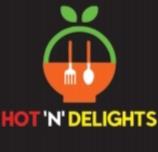 HOT 'N' DELIGHTS WITH DEVICE logo