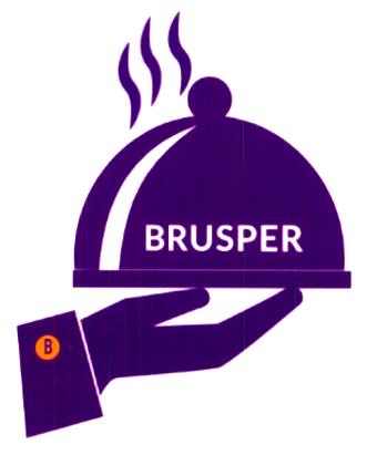 BRUSPER logo