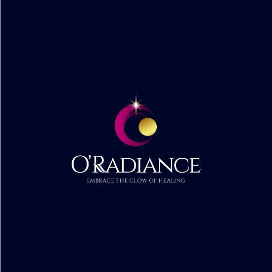 O'RADIANCE EMBRACE THE GLOW OF HEALING logo