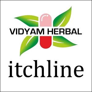 VIDYAM HERBAL itchline logo